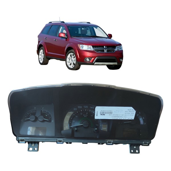 Painel Instrumento Velocímetro Dodge Journey 2009 2010 2011 Preto