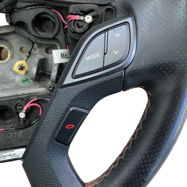 Volante Direção Hyundai Hb20 1.6 2017 2018 2019 Com Comando Preto