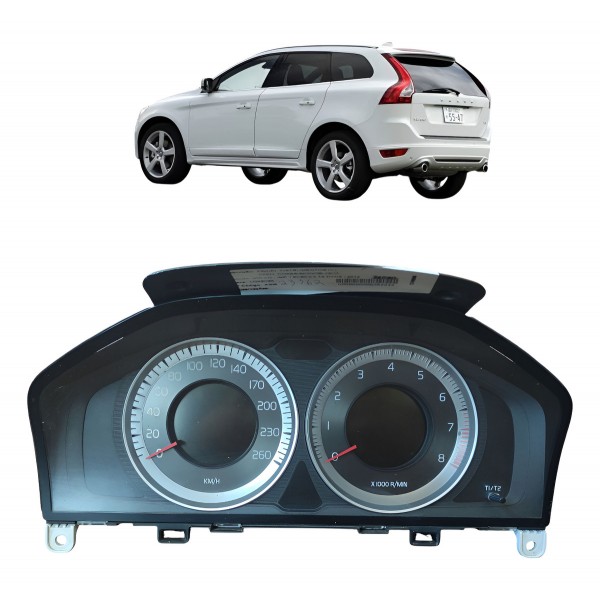 Painel Instrumento Velocímetro Volvo Xc60 T5 2012 2013 2014 Preto