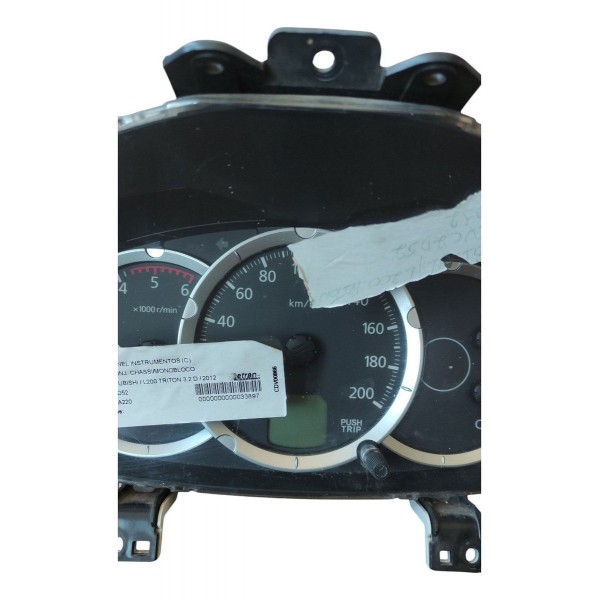 Painel Instrumento Velocímetro L200 Triton 2012 2013 2014 Preto