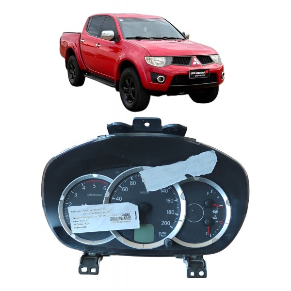 Painel Instrumento Velocímetro L200 Triton 2012 2013 2014 Preto
