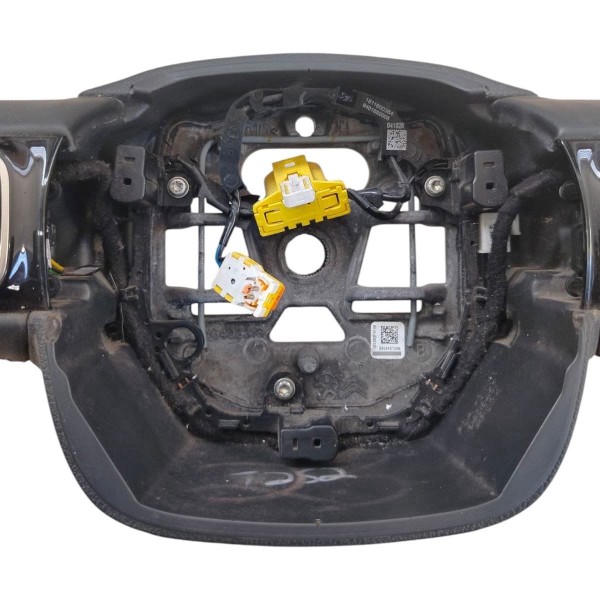 Volante Direção Citroen C4 Cactus 2017 A 2020 Com Comando Preto