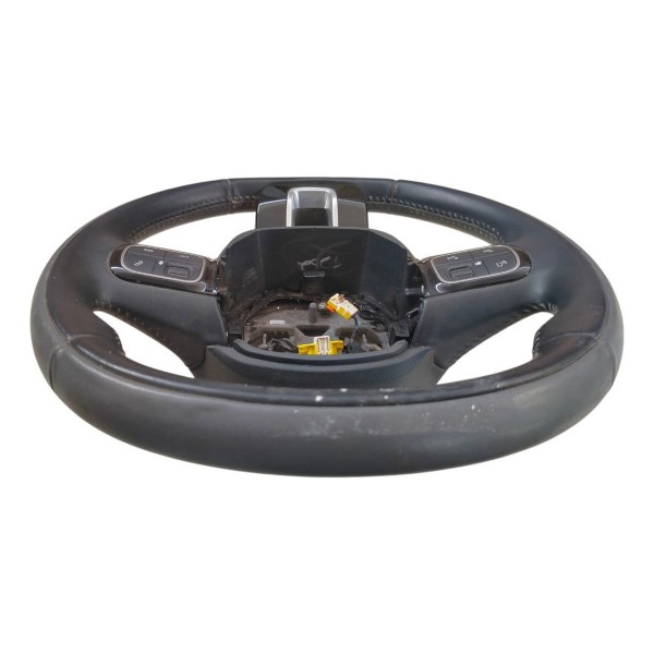Volante Direção Citroen C4 Cactus 2017 A 2020 Com Comando Preto