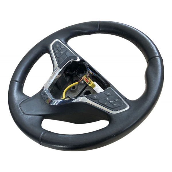 Volante Direção Cruze Ltz 2016 2017 2018 2019 Com Comando Preto