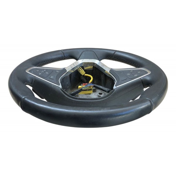 Volante Direção Cruze Ltz 2016 2017 2018 2019 Com Comando Preto