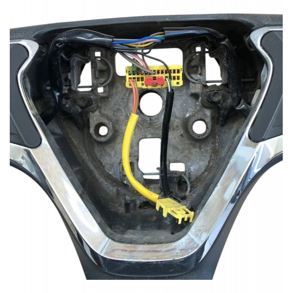 Volante Direção Cruze Ltz 2016 2017 2018 2019 Com Comando Preto