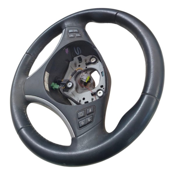 Volante Direção Bmw 320i 2009 2010 Com Comandos Preto
