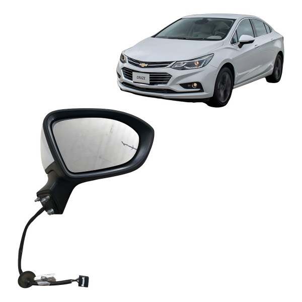 Espelho Retrovisor Elétrico Direito Cruze 2017 2018 2019