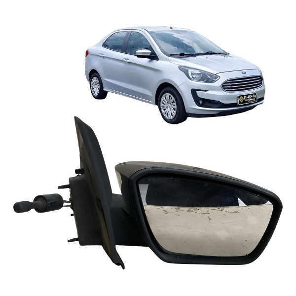 Espelho Retrovisor Manual Direito Ka 2014 2015 A 2020