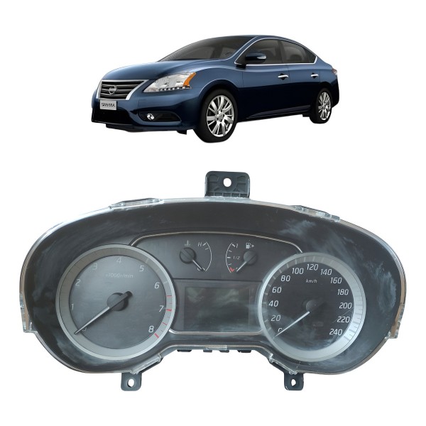 Painel Instrumento Velocímetro Nissan Sentra 2014 2015 2016 Preto