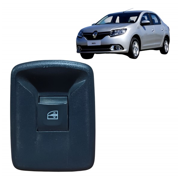 Botão Vidro Traseiros Sandero Logan 2016 2017 2018 A 2020