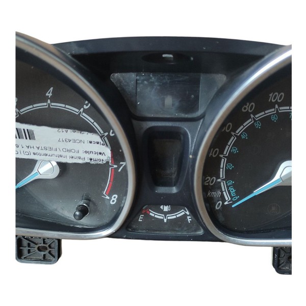 Painel Instrumento Velocímetro Ford New Fiesta Ha 2013 2014 Preto
