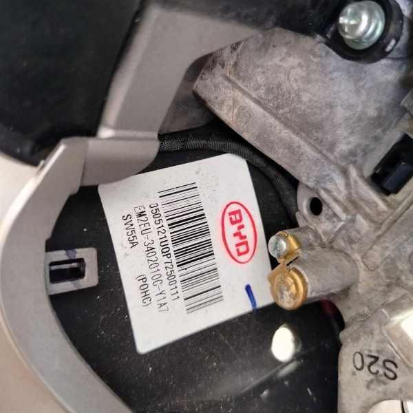 Volante Direção Byd Dolphin Gs 180ev 2023 2024 Com Comandos Preto