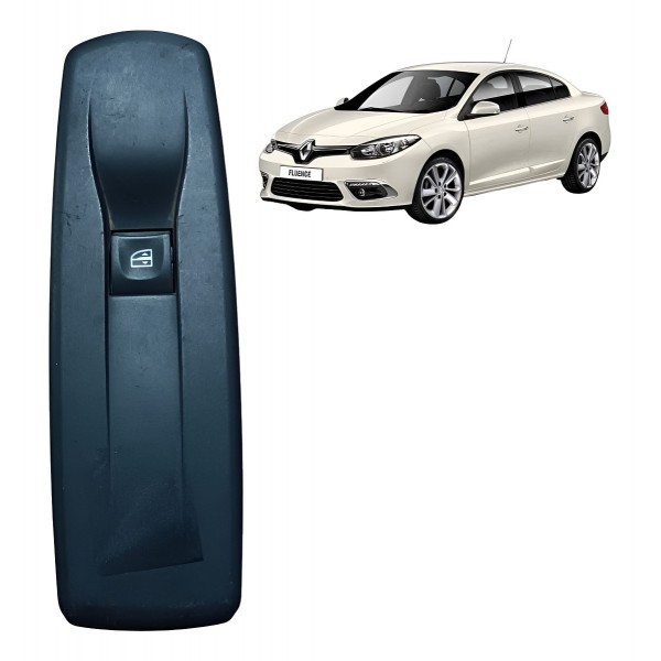 Botão Vidro Dianteiro Direito Renault Fluence 2013 A 2016
