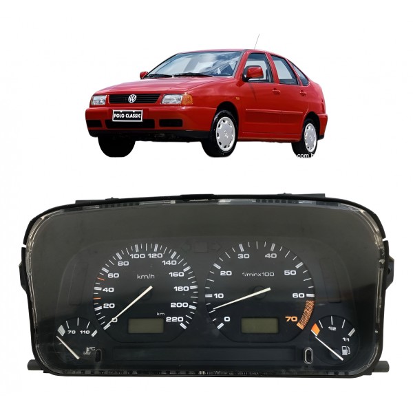 Painel Instrumentos Velocímetro Cordoba Polo 1997 1998 1999 Laranja