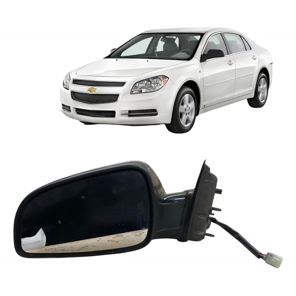 Espelho Retrovisor Elétrico Esquerdo Malibu 2009 10 A 2012