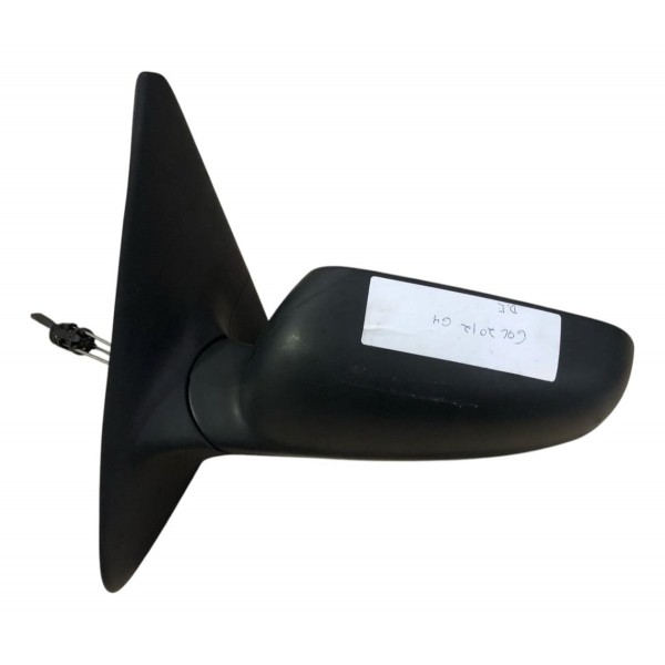 Espelho Retrovisor Manual Esquerdo Gol G4 2012 2013 2014