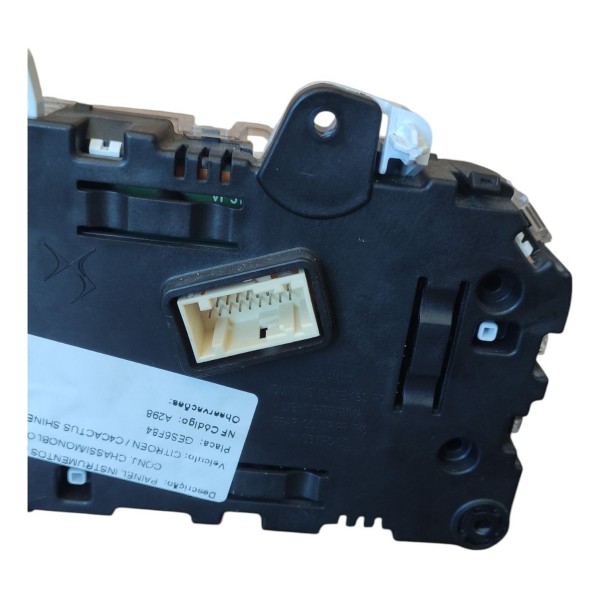Painel Instrumentos Digital Citroen C4 Cactus 2018 2019 2020 Preto