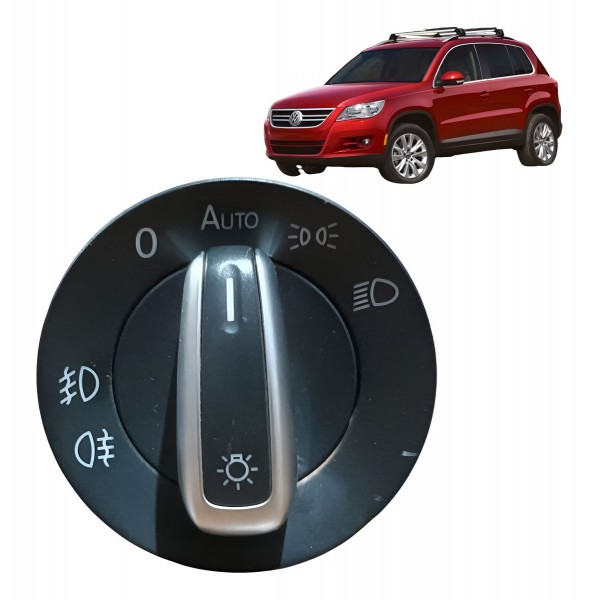 Botão Comando Farol Milha Vw Jetta Tiguan 2011 2012 A 2017