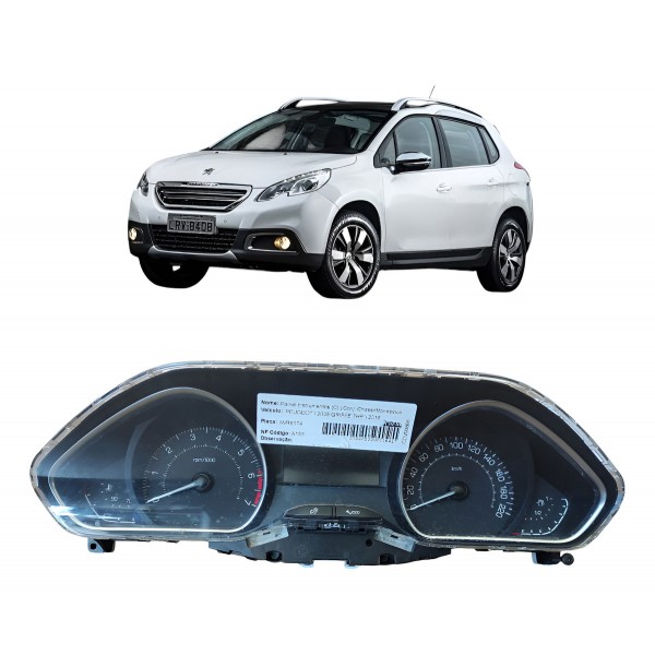 Painel Instrumento Velocímetro Peugeot 2008 Griff 2016 2017 Preto