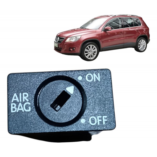 Botão Comando Airbag On Off Volkswagen Tiguan 2011 A 2018