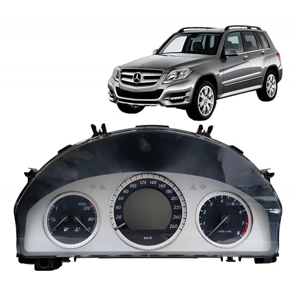 Painel Intrumento Velocímetro Mercedes Glk 300 3.0 2009 2012 Cinza