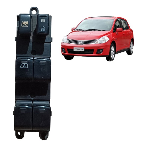 Botão Comando Vidro Elétrico Nissan Tiida Livina March