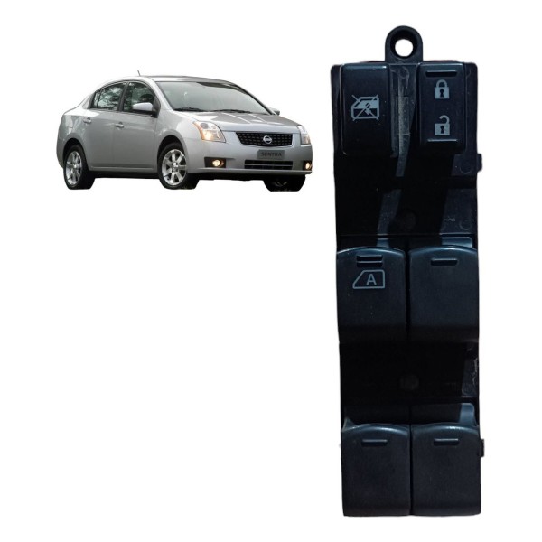Botão Vidro Dianteiro Esquerdo Nissan Sentra 2008 2009a 2012