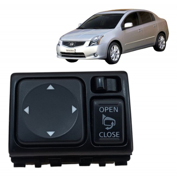 Botão Comando Retrovisor C/rebatimento Sentra 2013 A 2020