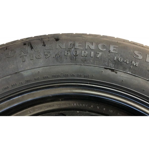 Roda Pneu Estepe Aro 17 Jeep Compass 2019 2020 A 2023 165/80