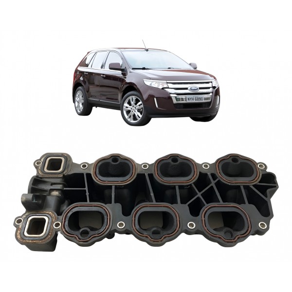 Coletor Admissão Ford Edge 3.5 V6 2009 2010 2011 Até 2015