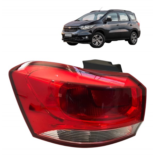 Lanterna Esquerda Gm Spin 2019 2020 2021 2022 2023 Original Vermelho Esquerdo/motorista