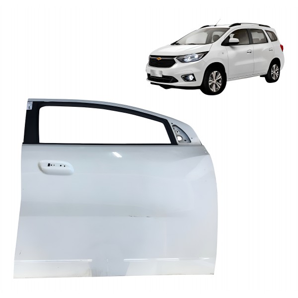 Porta Dianteira Direita Chevrolet Spin 2018 2019 2020 2023 Dianteira Direita Branco