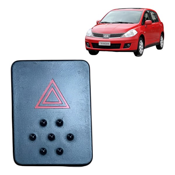 Botão Interruptor Pisca Alerta Nissan Tiida 2008 2009 A 2014