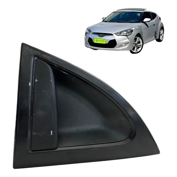 Maçaneta Externa Porta Traseira Direita Veloster 2011/2014 Preto Traseira