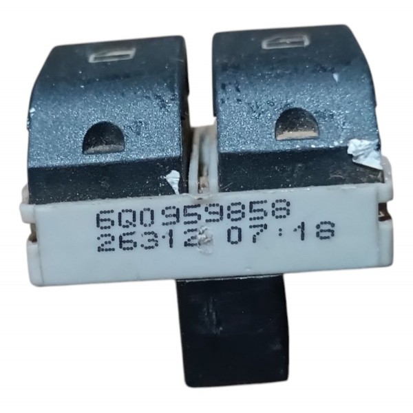Botão Duplo Vidro Elétrico Gol G5 G6 G7 Fox Voyage Saveiro