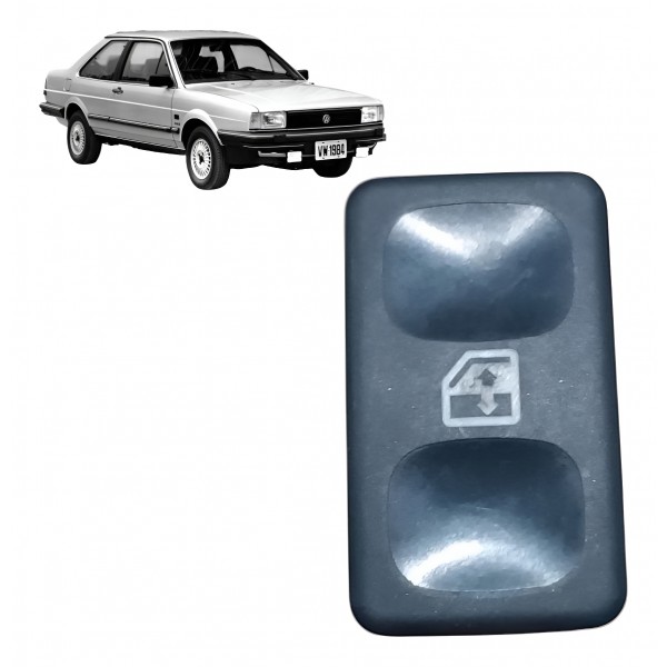 Botão Vidro Traseiro Gol Parati Saveiro Santana 1985 A 1995