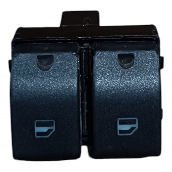 Botão Vidro Dianteiro Esquerdo Vw Voyage Saveiro Fox Gol