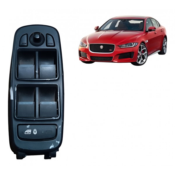Botão Vidro Elétrico Dianteiro Esquerd Jaguar 2015 2016 2017