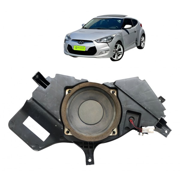 Auto Falante Subwoofer Hyundai Veloster 1.6 2012 2013 A 2018 Preto