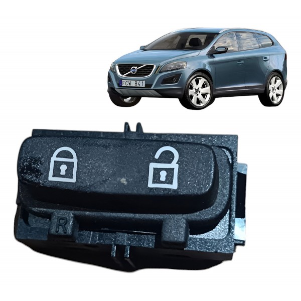Botão Trava Porta Dianteira Direita Volvo Xc60 2008 A 2013