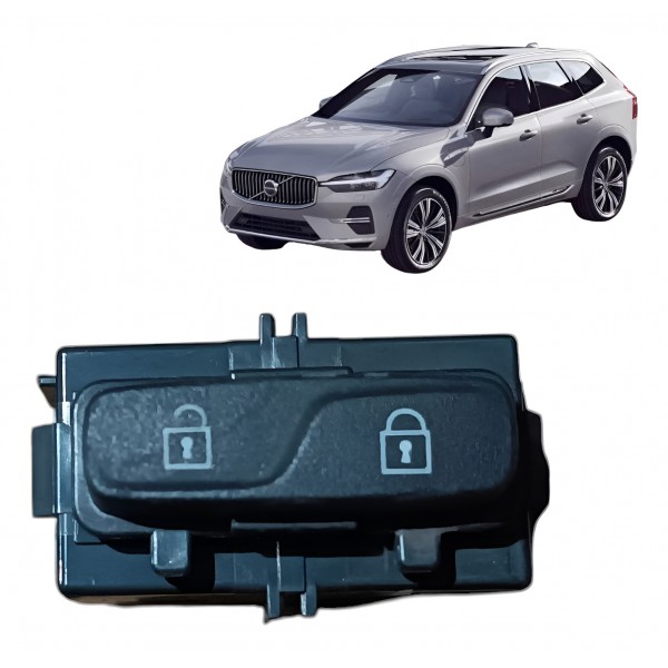 Botão Trava Porta Diant Esquerda Volvo Xc60 2015 2016 2017