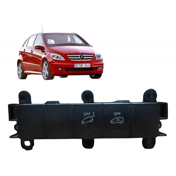 Botão Comando Alarme Reboque Mercedes B200 B180  2007/2011