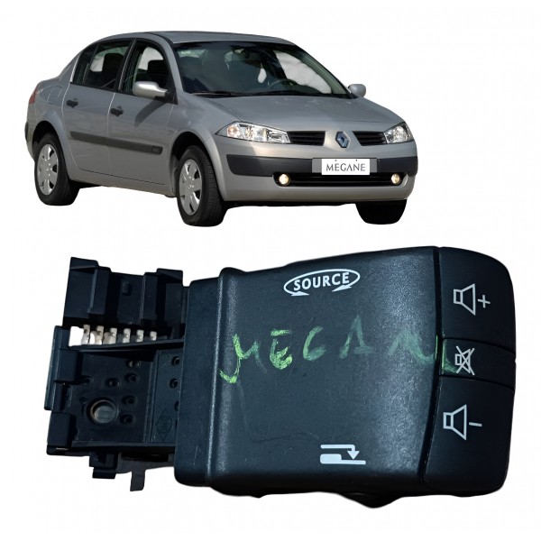 Botão Comando Som Chave Seta Renault Megane 2008 A 2013