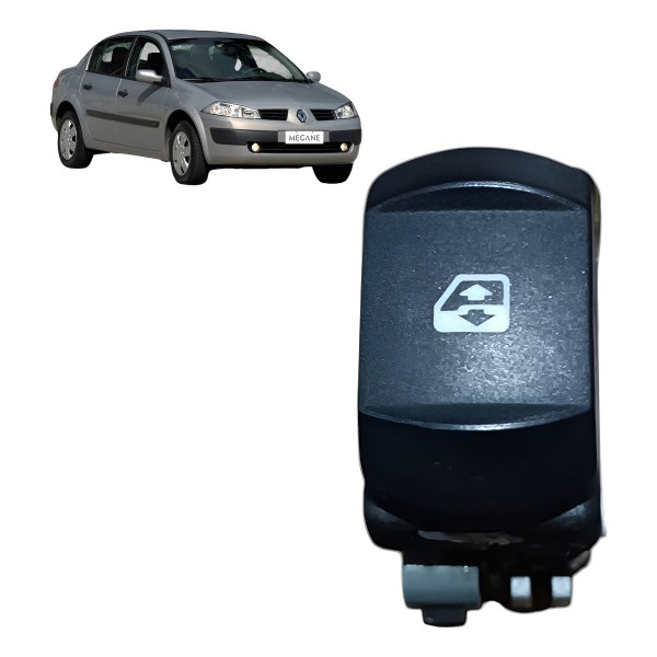 Botão Vidro Dianteiro Direito Megane 2008 2009 2010 A 2012