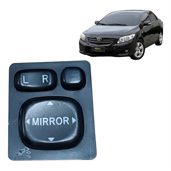 Botão Regulagem Retrovisor Toyota Corolla 2009 2010 A 2013