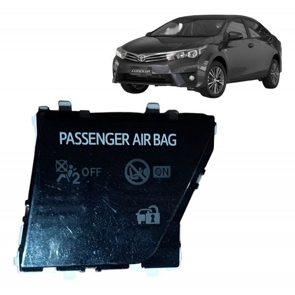Botão Passenger Airbag Toyota Corolla 2015 2016 2017 2018
