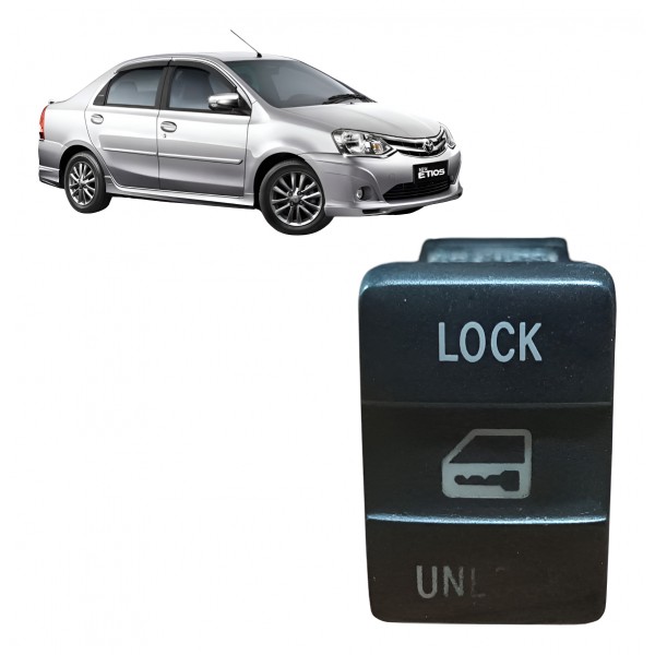 Botão Trava Destrava Portas Toyota Etios 2013 2014 A 2021