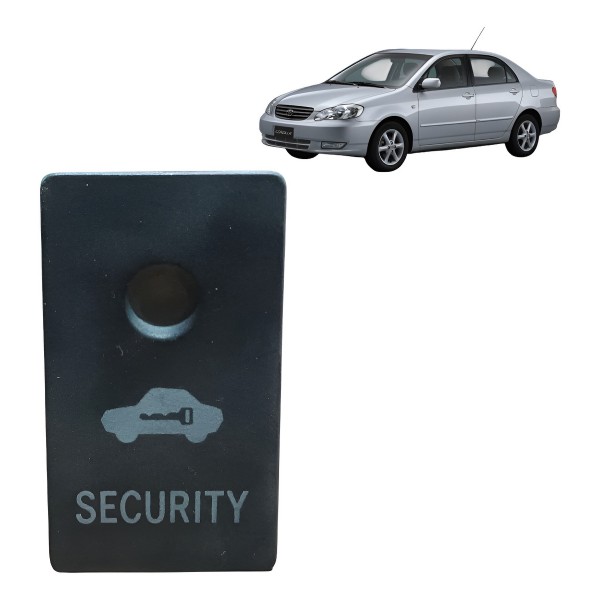 Botão Security Alarme Toyota Corolla 2003 2004 2005 A 2008