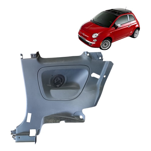Forro Acabamento Lateral Traseiro Direito Fiat 500 2012 2013